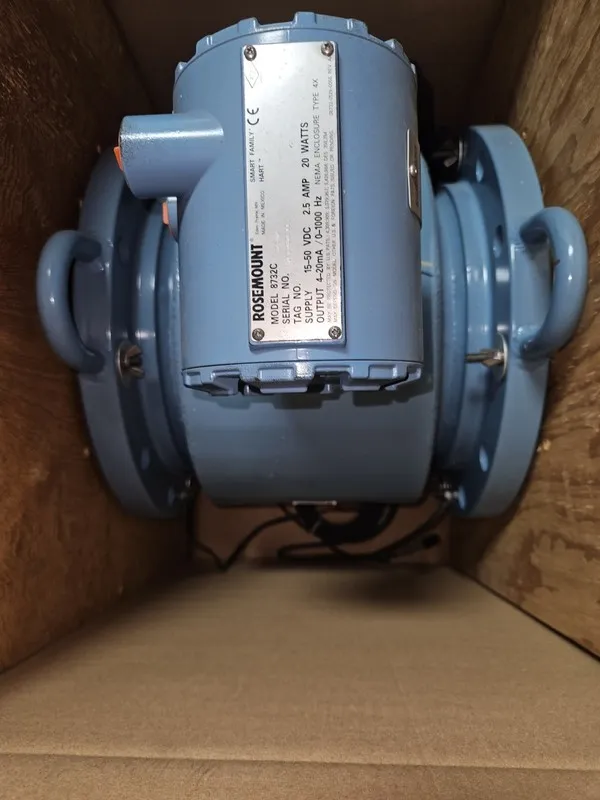 Расходомер Rosemount 8705 10" Magnetic Flow Meter 8732C HART Transmitter 8705TSA — фото лота 1