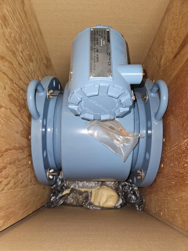 Расходомер Rosemount 8705 10" Magnetic Flow Meter 8732C HART Transmitter 8705TSA — фото лота 2
