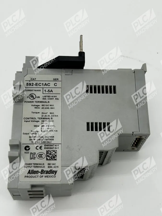 Реле защиты Allen Bradley 592-EC1AC Electronic Motor Protection Overload Relay S — фото лота 2
