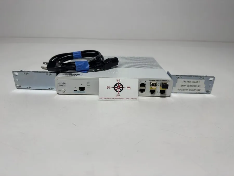 Коммутатор Cisco WS-C2960C-8TC-S Managed Ethernet Switch, 100-240V, 1.0-0.5A