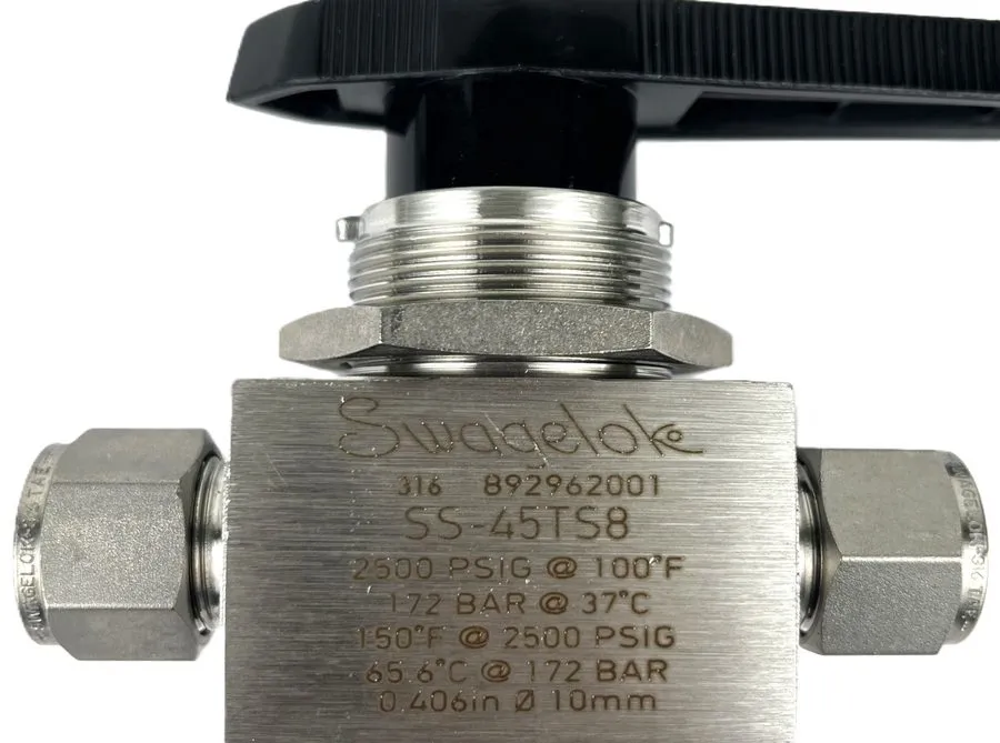 Клапан Swagelok SS-45TS8 Stainless Steel 1-Piece 40 Series Ball Valve FNSP
