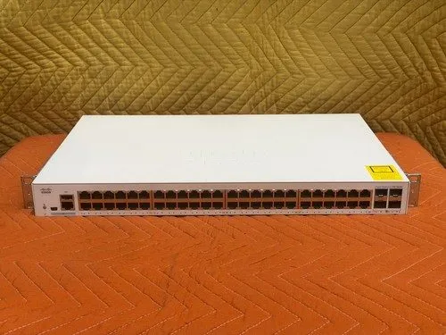 Коммутатор Cisco CBS250-48T-4X 48-Port Gigabit Switch w/ 4x 10G SFP+ Uplinks