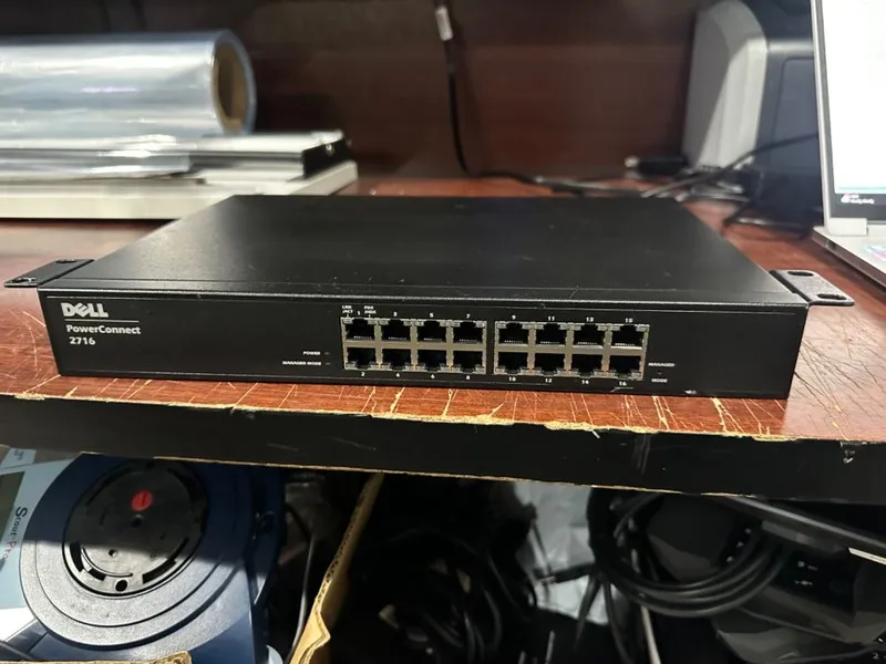 Коммутатор Dell PowerConnect 2716 16-Port 1Gbps Gigabit External Switch Managed