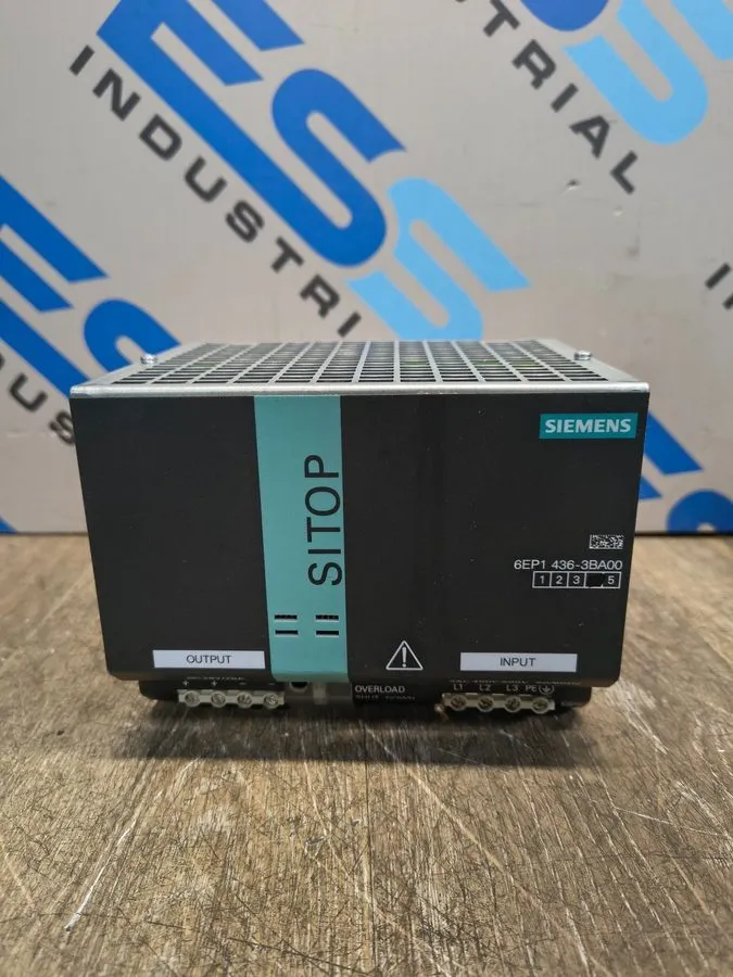 Блок питания SIEMENS 6EP1436-3BA00 SITOP MODULAR 20A POWER SUPPLY 24VDC 3PHASE