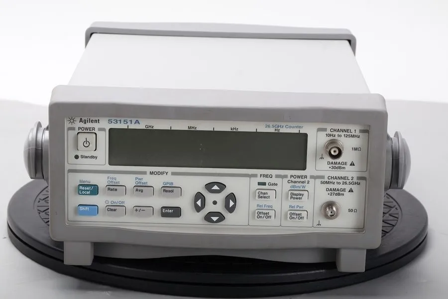 Тестер Keysight 53151a cw microwave frequency counter 26.5GHZ — фото лота 1