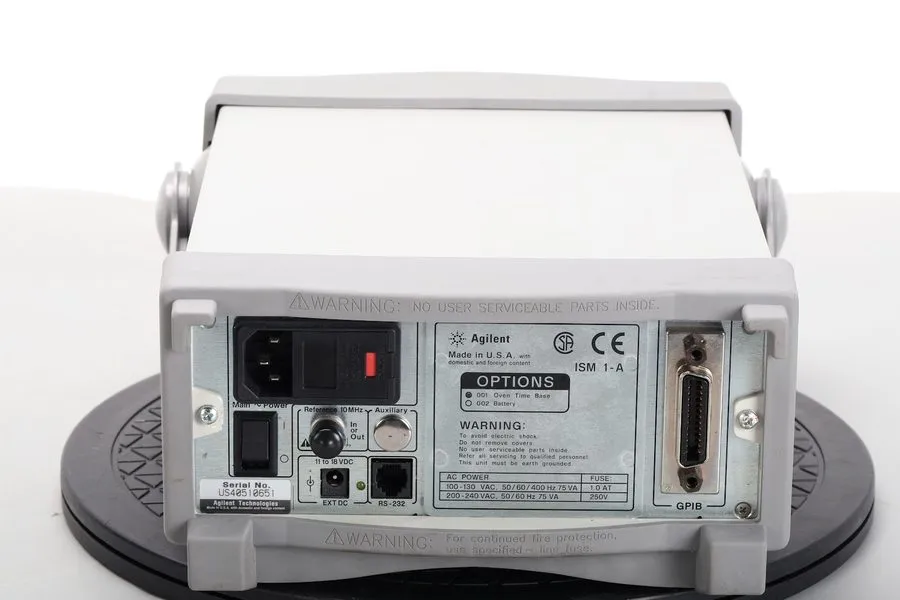 Тестер Keysight 53151a cw microwave frequency counter 26.5GHZ — фото лота 4