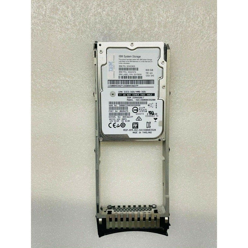 Жёсткий диск IBM 00NC603 00AK374 600GB 15K SAS 2.5" 12GB/S — фото лота 1
