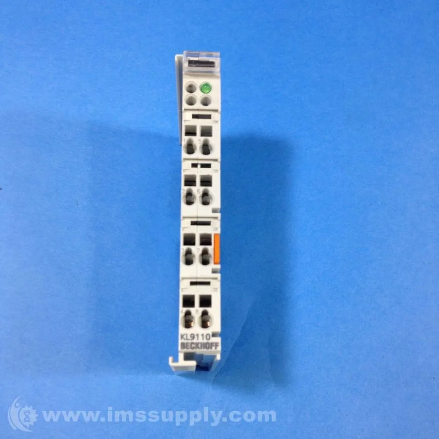 Модуль ввода-вывода Beckhoff KL9110 Potential Supply Terminal, 24 V DC FNIP