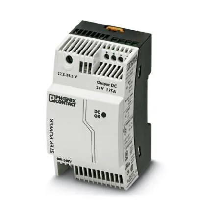 Блок питания Phoenix Contact STEP-PS 2868648 24VDC 1.75A 42W DIN Rail Power Supp — фото лота 1