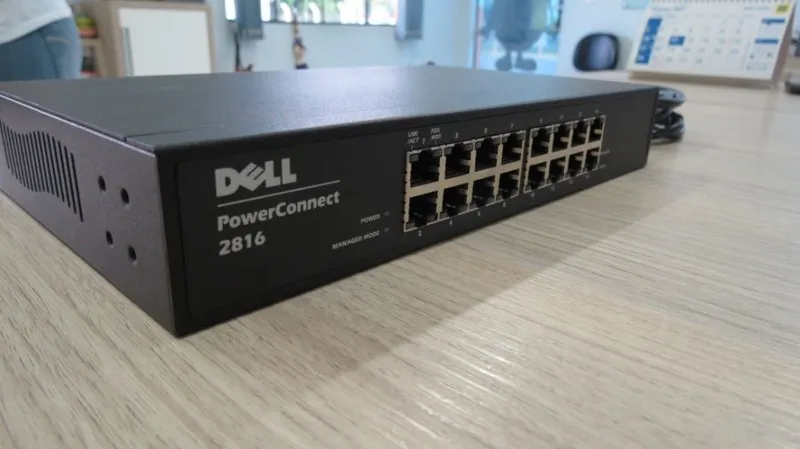 Коммутатор Dell PowerConnect 2816 16 Port Gigabit Ethernet Managed Switch BNIB