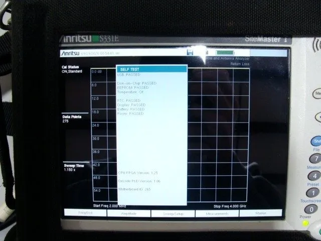 Анализатор Anritsu S331E SiteMaster Cable & Antenna Analyzer Opt 10/19/21 2-4GHz
