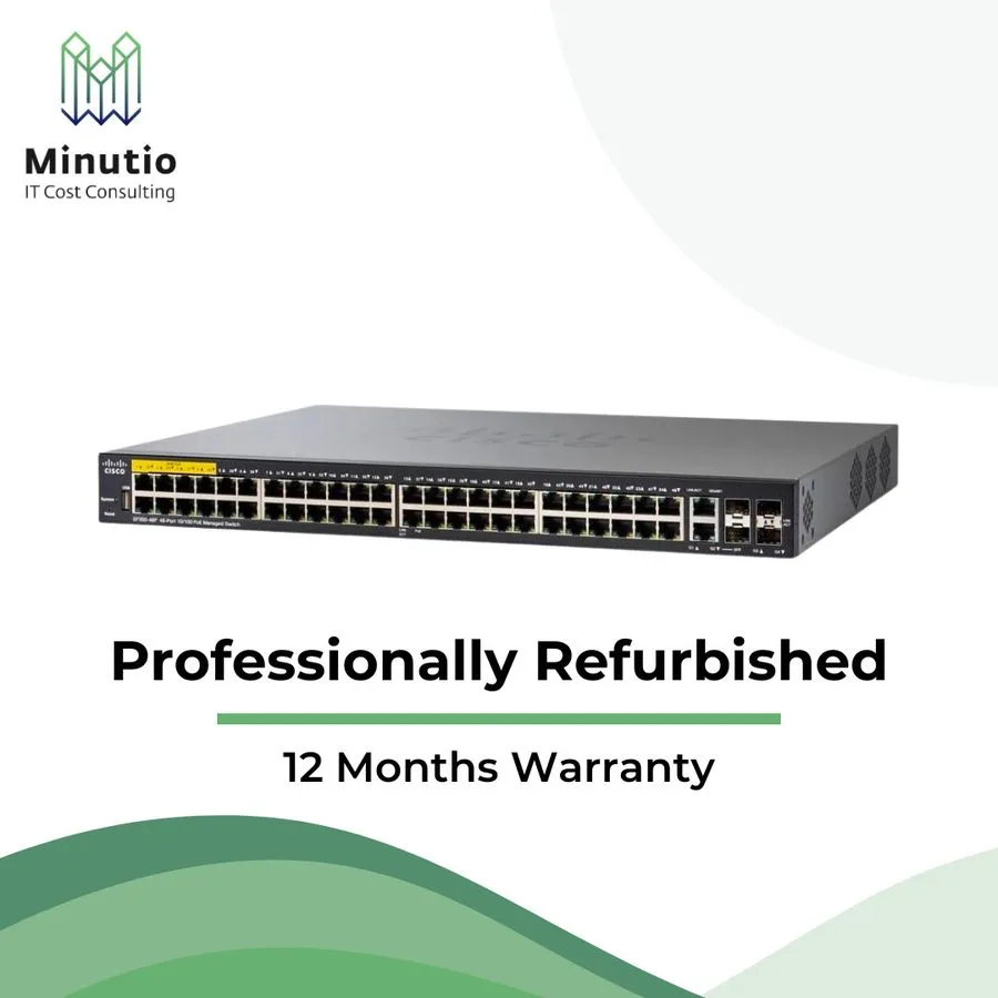 Коммутатор Cisco SF350-48P-K9-UK