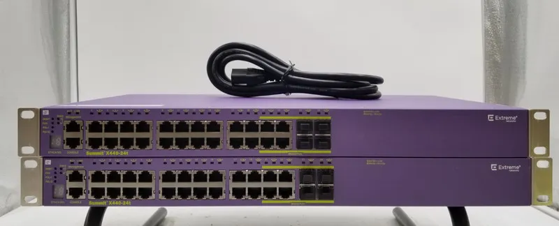 Коммутатор Extreme Networks Summit X440-24T Gigabit Switch Model 16503 w/ Rack M