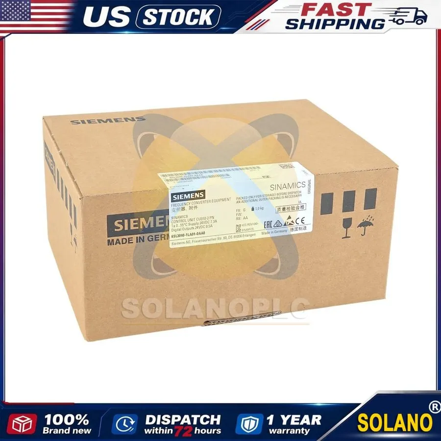 Частотный преобразователь Siemens Sinamics S120 Control Unit 6SL3040-1LA01-0AA0