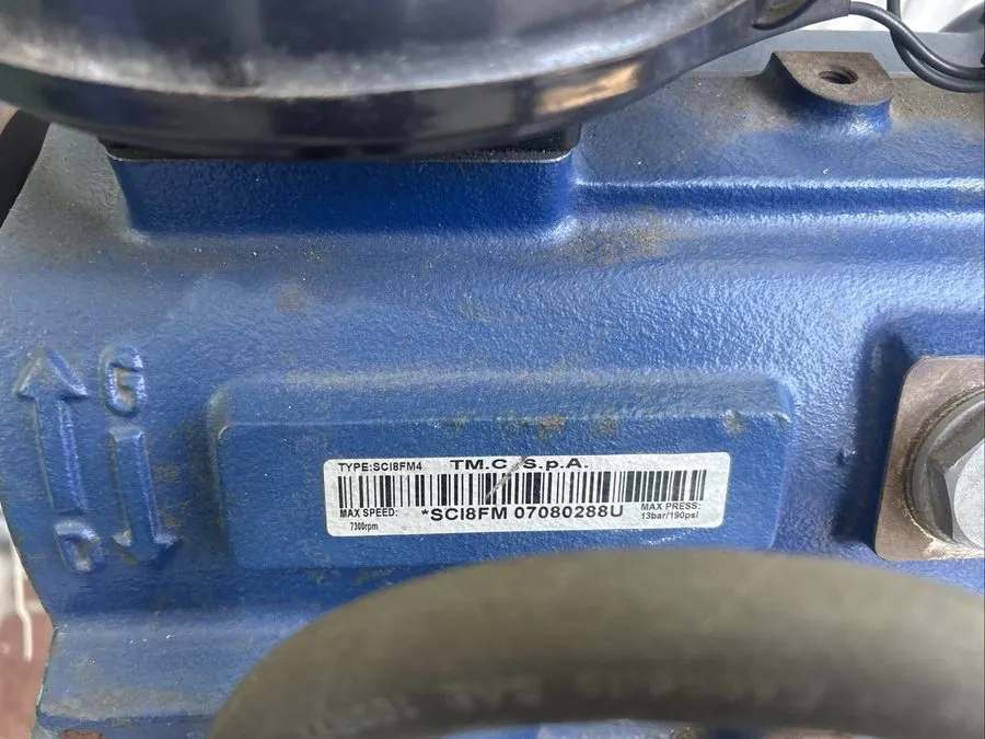 Компрессор Boss Industries Screw Compressor Air End Termomeccanica SCI8FM4 — фото лота 2