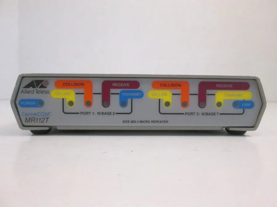 Коммутатор allied telesis Network switch model AT-MR11X — фото лота 1
