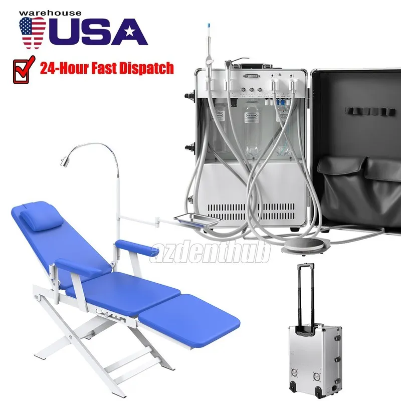 Компрессор Portable Dental Delivery Unit Air Compressor Suction Syringe 4Hole/Fo