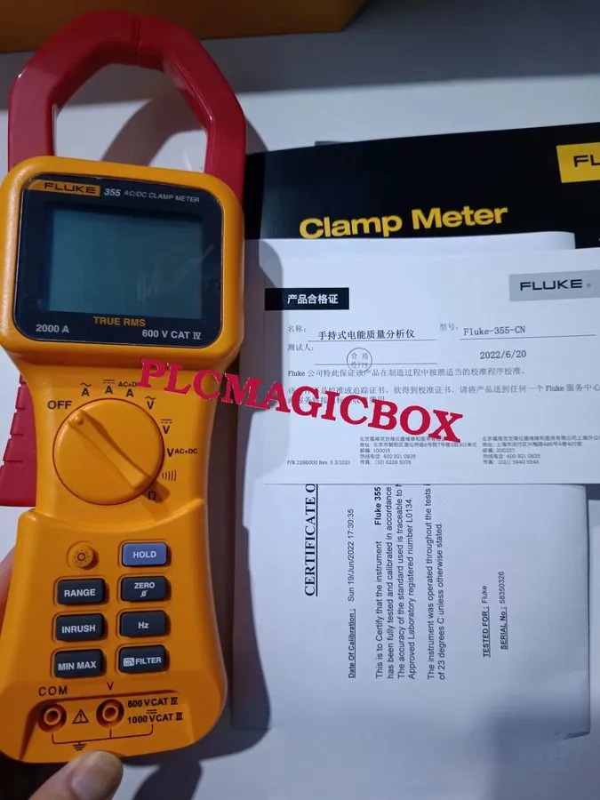 Тестер Fluke 355 True-rms 2000A Clamp Meter high-current