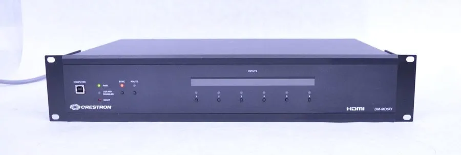 Матричный коммутатор Crestron DM-MD6X1 Digital Media HDMI Matrix Switcher