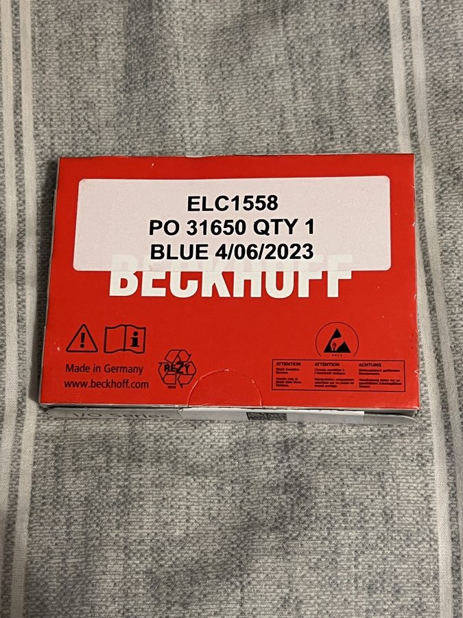 Модуль ввода-вывода Beckhoff EL3204 4-Channel Analog Input Terminal PT100 RTD Et