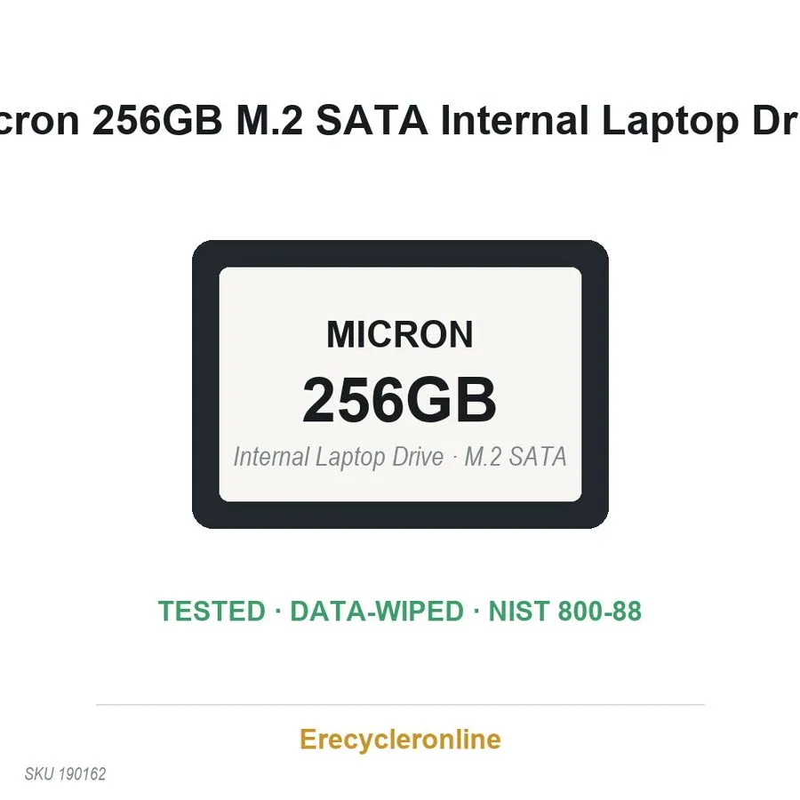 SSD-накопитель Micron 256GB M.2 SSD MTFDDAV256TBN-1AR15ABHA