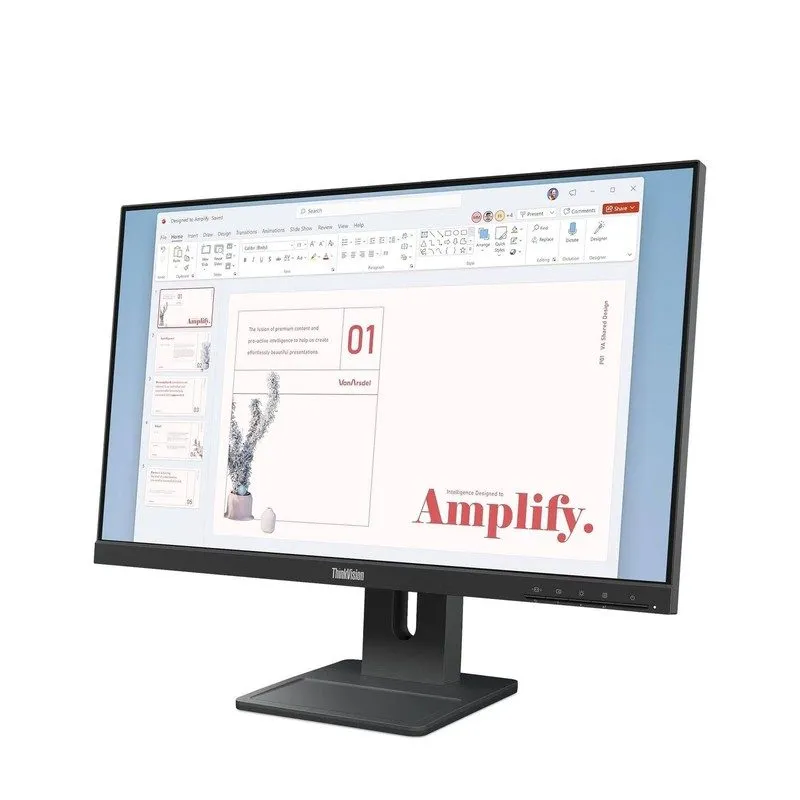 Монитор Lenovo ThinkVision E24-40 24 Class Full HD LED Monitor 16:9 Raven Black