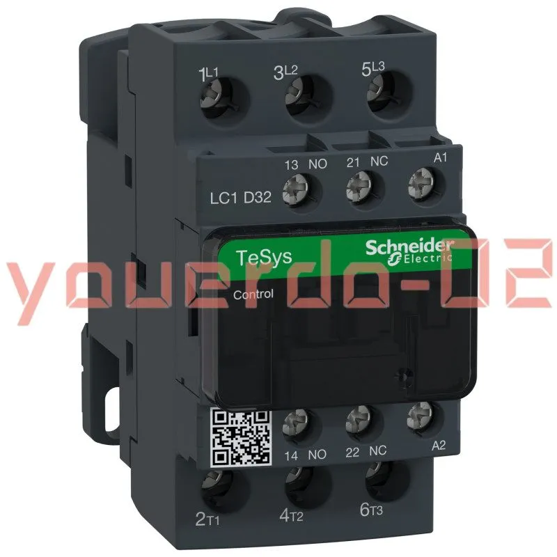 Контактор Schneider LC1D32F7 TeSys D IEC Contactor LC1D32 110V AC Coil, 32A, 3P,