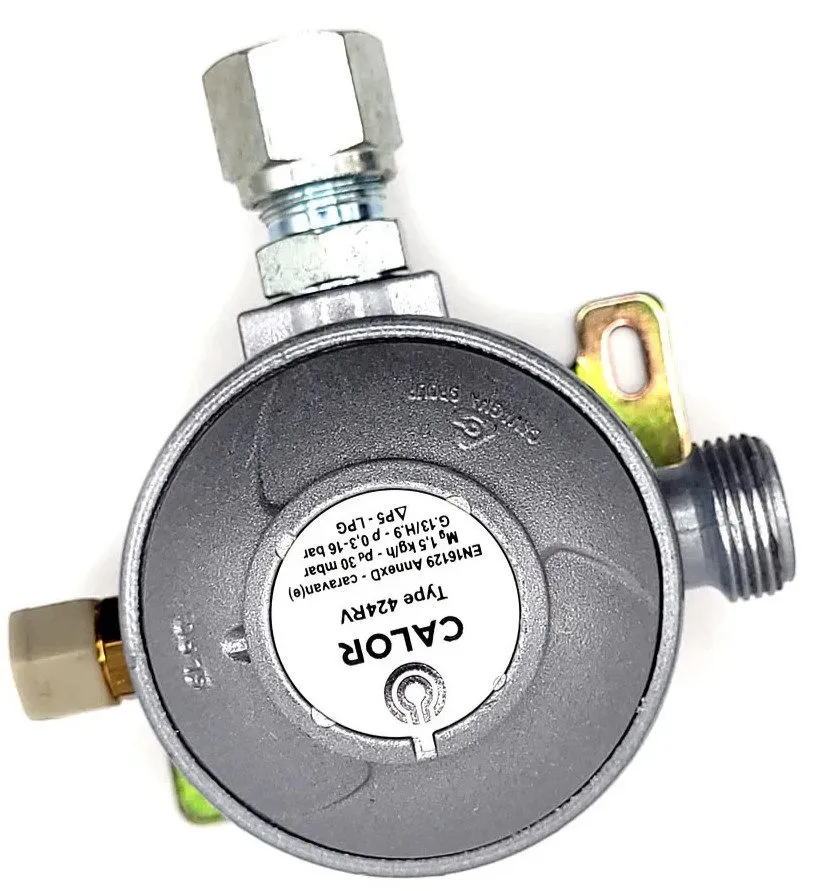 Трубопроводная арматура 30mbar LPG Pressure Regulator Bulkhead 10mm 180° — фото лота 1