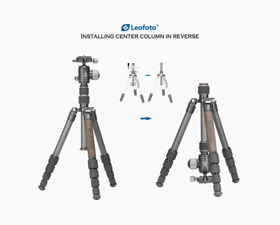 Оборудование видеонаблюдения 【Leofoto USA】Leofoto LX-225CT + XB-32Q Reversible T