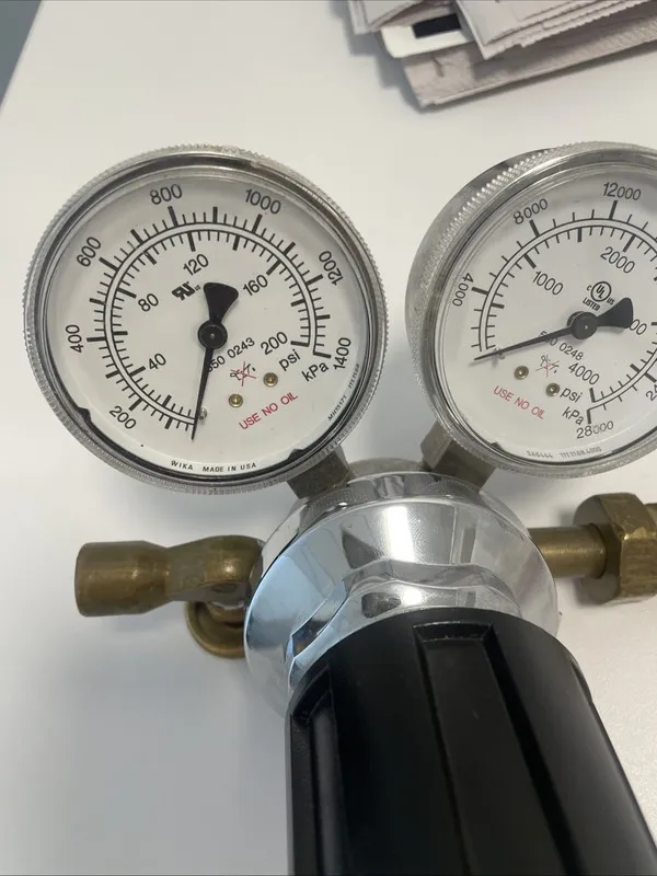 Трубопроводная арматура Concoa Gas Regulator Two Stage RARE discountinued purity — фото лота 1