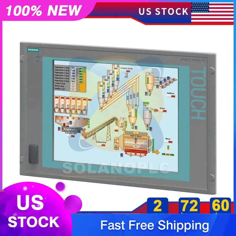 Промышленный компьютер Siemens 6AV7872-1BA20-1AC0 SIMATIC Panel PC 677B