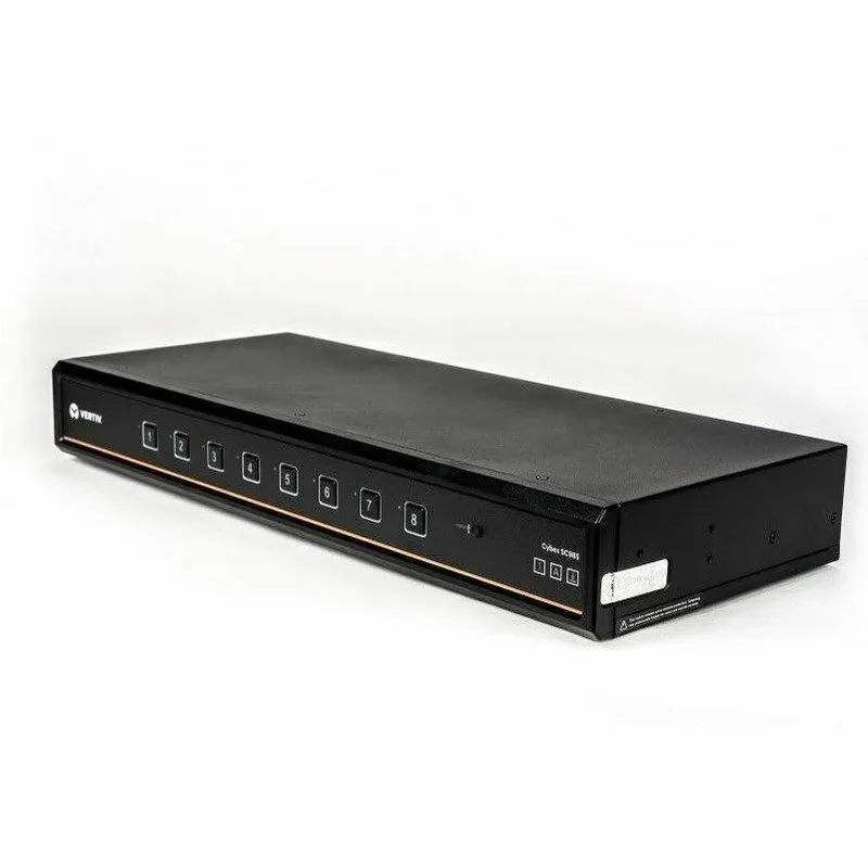 KVM-переключатель Liebert SC985DPH400 KVM Switch Dual Head 8 Port USB — фото лота 2