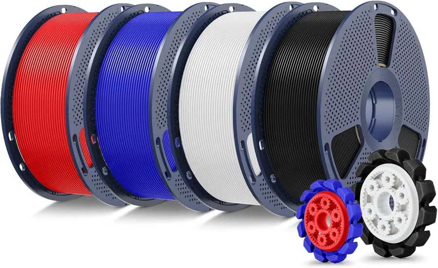 3D-принтер PLA+2.0 3D Printer Filament Bundle, 4KG Upgrade PLA+ Filament 1.75mm,