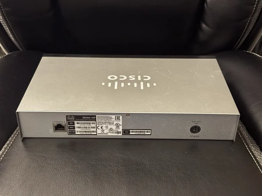 Коммутатор Cisco Systems SG350-10P / 10-Port Gigabit PoE Managed Switch