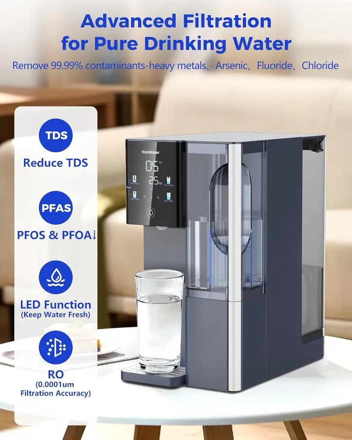 Насос WATER WQA CERTIFIED 7-STAGE REVERSE OSMOSIS DRINKING WATER FILTER SYSTEM A — фото лота 1