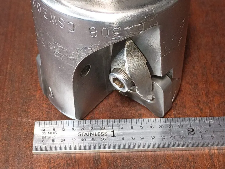 Режущий инструмент Milling Specialties 2" 90° Carbide-Tipped Shell End Mill 1" S — фото лота 1