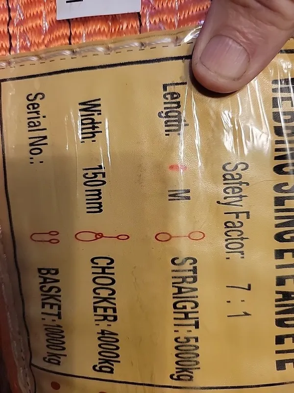 Строп Lifting Sling Straps . 1 Meter.5000 Kg — фото лота 2