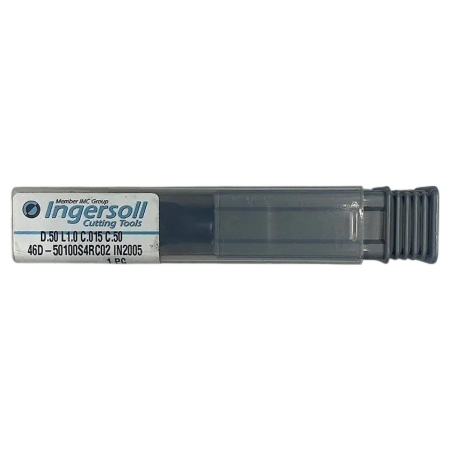 Режущий инструмент Ingersoll 46D-50100S4RC02 IN2005 1/2in 4-Flute Corner Radius 