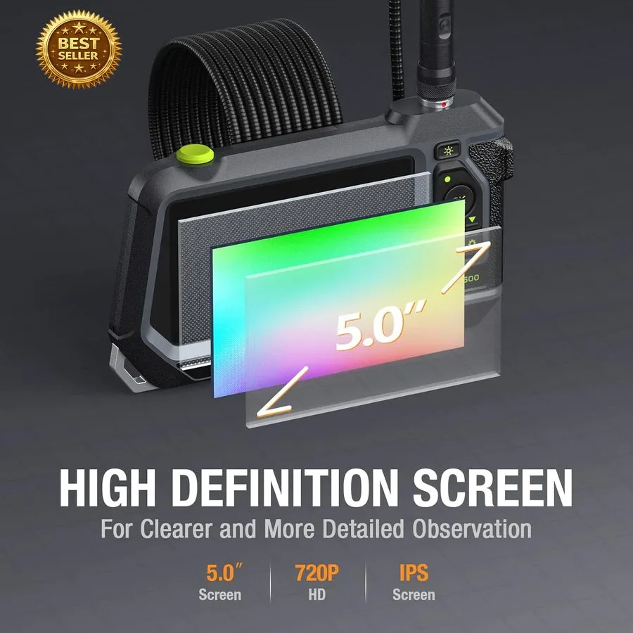 Видеоэндоскоп Dual/Triple Lens NTS500 Industrial Borescope Inspection Camera w/