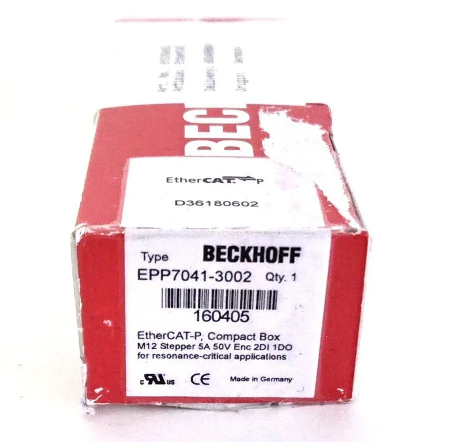 IIoT-устройство Beckhoff EPP7041-3002 EtherCAT-P Compact Box M12 Stepper 5A