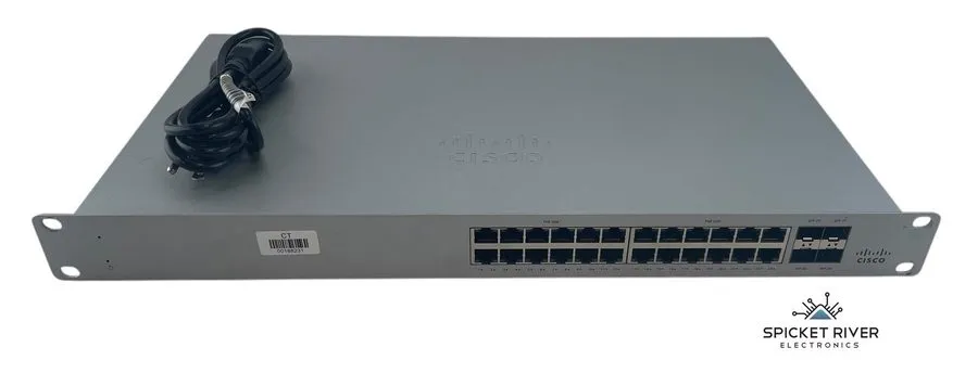 Коммутатор Cisco Meraki MS120-24P 1G L2 Cld -Mngd 24x GigE 370W PoE Switch