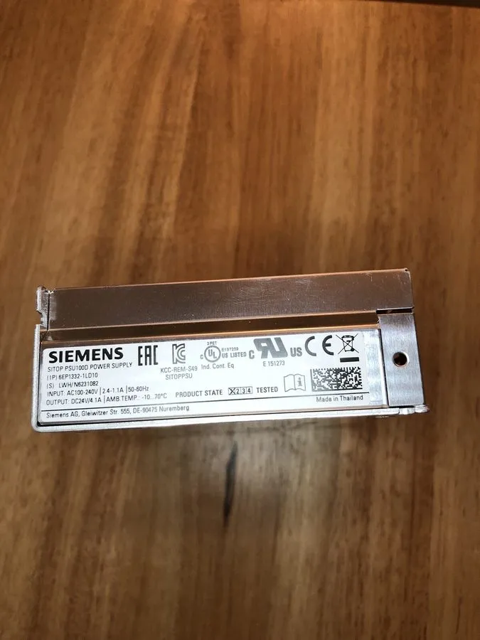 Блок питания Siemens SITOP PSU100D 12 Volt Direct Current, 8.3 Amp Power Supply