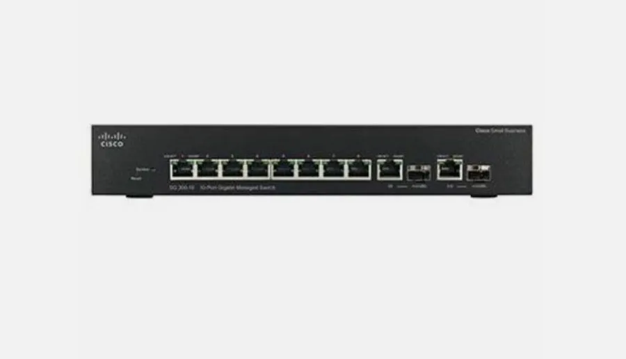 Коммутатор Cisco Systems SG350-10P / 10-Port Gigabit PoE Managed Switch