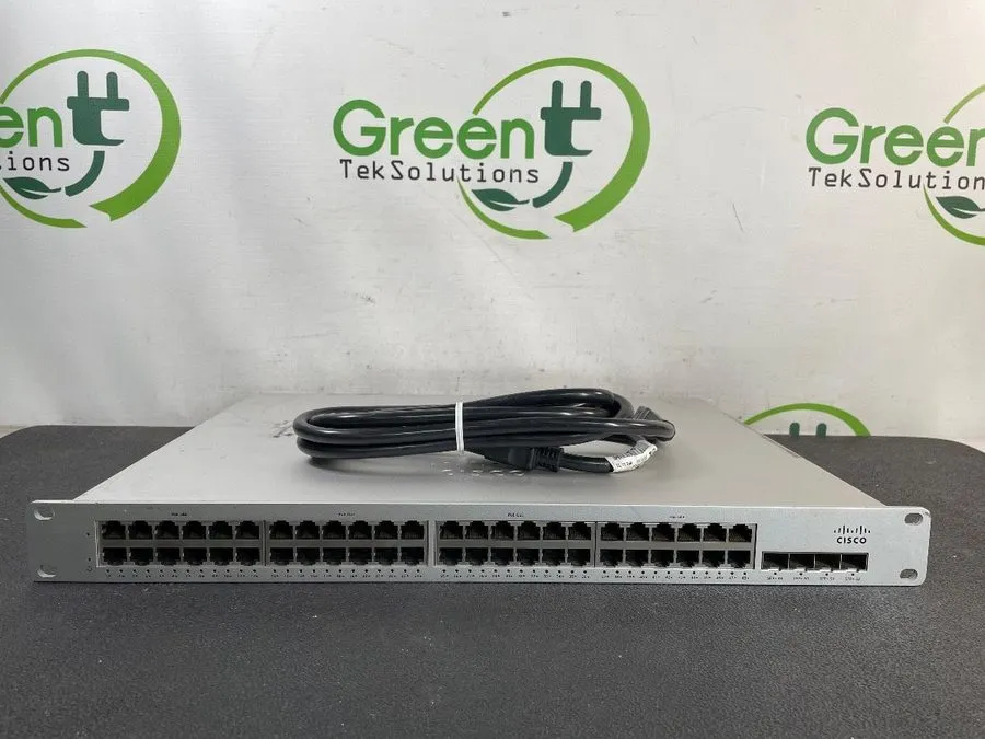Коммутатор Cisco Meraki MS225-48FP-HW 48-Port PoE+ Gigabit Switch 740W 10G SFP+ 