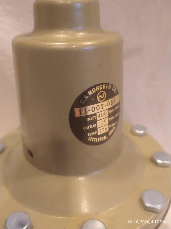 Трубопроводная арматура Norgren 11-002-085 Pneumatic Air Pressure Regulator 3/4" — фото лота 1