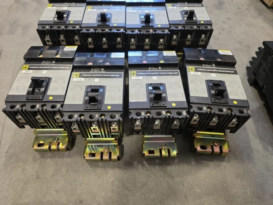 Автоматический выключатель Square D FC34100 circuit breaker Iline 3pole 100 amp 