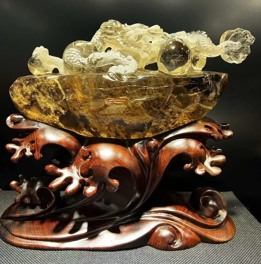 Лабораторный прибор 12.1LB TOP! Natural emerandine Gemstone quartz crystal Miner