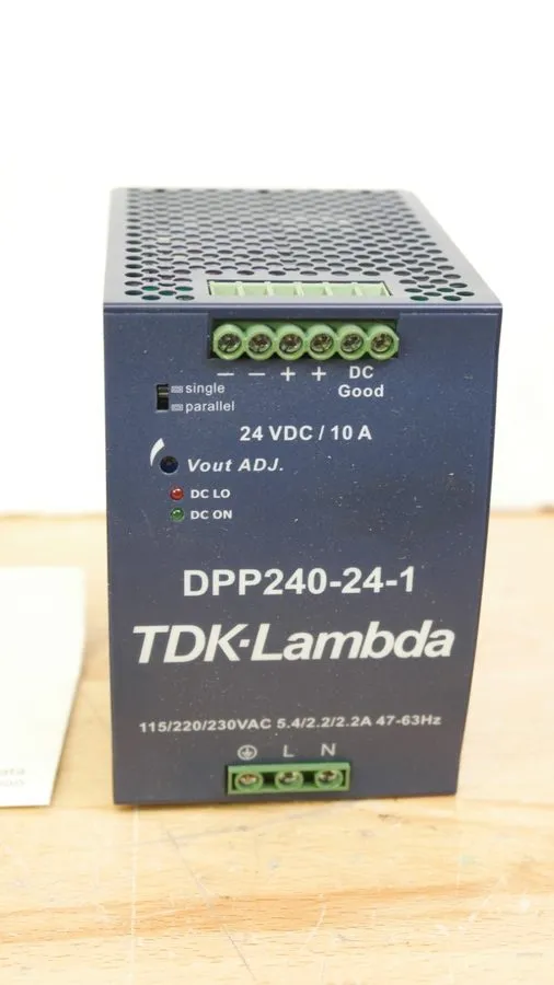 Блок питания TDK-Lambda DPP240-24-1 DIN Rail Power Supply 24VDC 10A 240W AC-DC