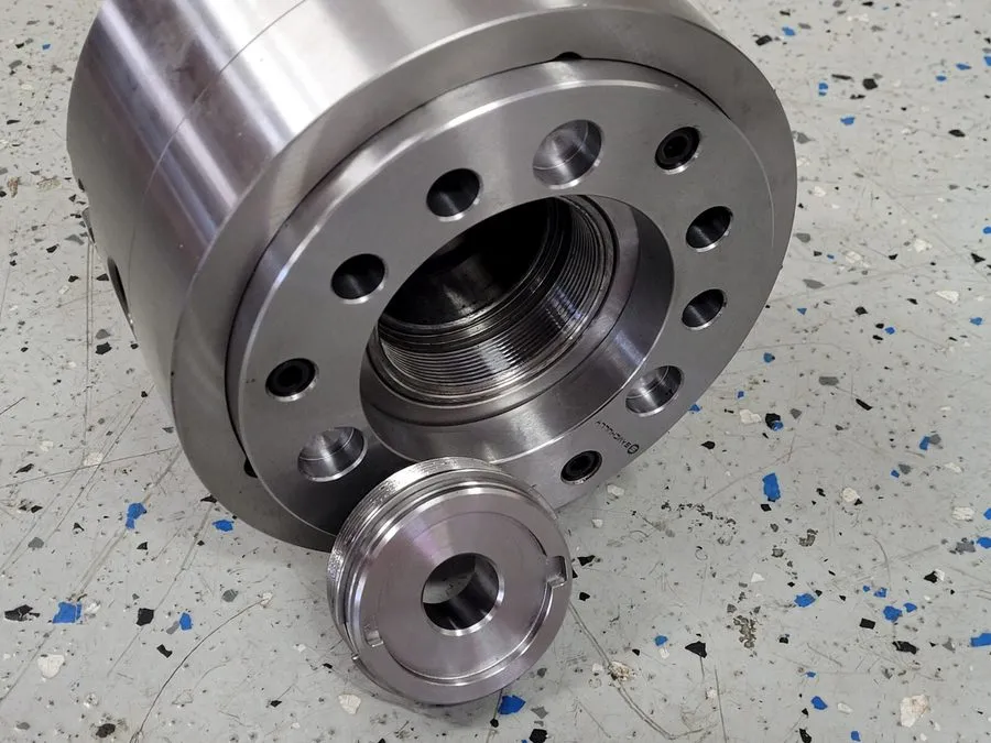 Режущий инструмент Samchully lathe chuck QJC-206, 6" Quick Jaw Change Chuck, A2- — фото лота 1