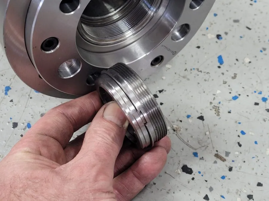 Режущий инструмент Samchully lathe chuck QJC-206, 6" Quick Jaw Change Chuck, A2- — фото лота 2